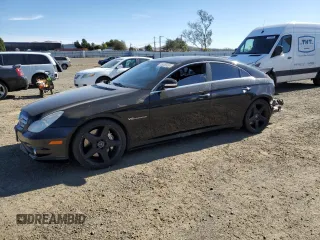 2006 Mercedes-Benz CLS-Class AMG with VIN WDDDJ76X16A019533, listed as a Copart auction lot 79456094 with 166,473 mi miles and Salvage Title. Bid and sale history available at carsss.com. Image 1.