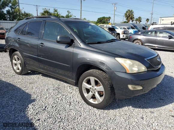 2004 Lexus RX 330 with VIN JTJGA31U440003257, listed as a Copart auction lot 52131415 with 162,641 mi miles and Salvage Title. Bid and sale history available at carsss.com. Image 4.