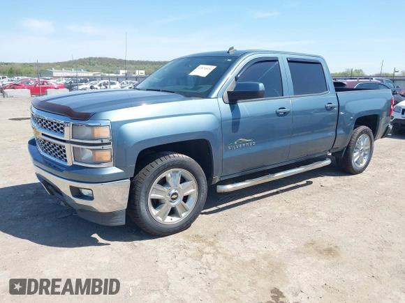 2014 Chevrolet Silverado 1500 LT with VIN 3GCPCREC7EG149859, listed as a IAAI auction lot 41974521 with 113,757 mi miles. Bid and sale history available at carsss.com. Image 2.