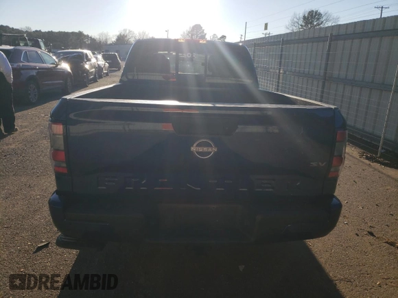 2022 Nissan Frontier SV с VIN 1N6ED1FJXNN637453, выставлен на аукционе Copart как лот 42048305 с пробегом 23 662 миль миль и Списание • Salvage title. История ставок и продаж доступна на DreamBid. Изображение 6.
