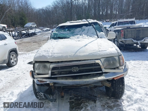 1997 Toyota 4Runner SR5 with VIN JT3HN86R0V0091405, listed as a IAAI auction lot 41541848 with 219,363 mi miles. Bid and sale history available at carsss.com. Image 6.