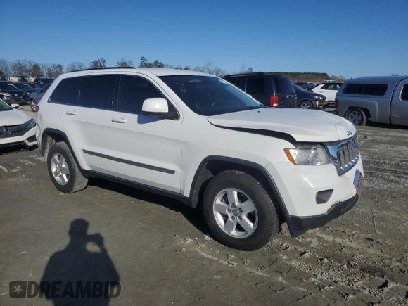 2013 Jeep Grand Cherokee Laredo with VIN 1C4RJEAG0DC636922, listed as a Copart auction lot 48796115 with 151,295 mi miles and Salvage Title. Bid and sale history available at carsss.com. Image 4.