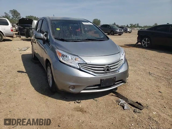 2014 Nissan Note S with VIN 3N1CE2CP7EL359104, listed as a Copart auction lot 60210585 with 65,508 mi miles and Salvage title. Bid and sale history available at DreamBid. Image 13.