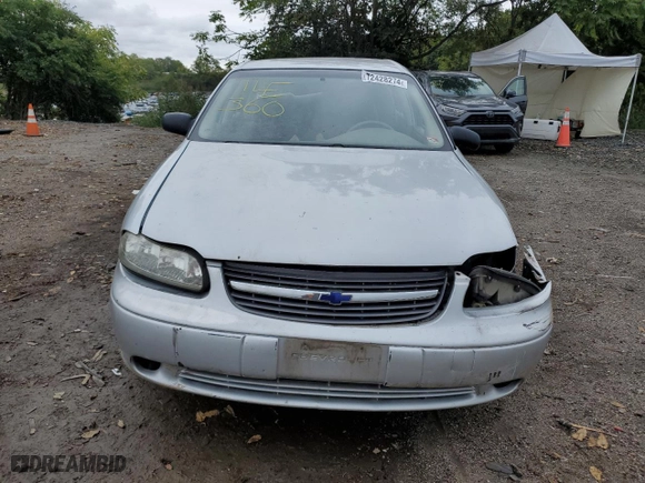 2003 Chevrolet Malibu with VIN 1G1ND52J23M542946, listed as a Copart auction lot 72428274 with 0 mi miles and Salvage Title. Bid and sale history available at carsss.com. Image 5.