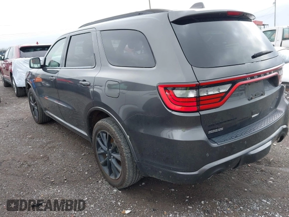 2017 Dodge Durango GT with VIN 1C4RDJDG9HC820788, listed as a IAAI auction lot 41941463 with 130,411 mi miles and . Bid and sale history available at carsss.com. Image 3.