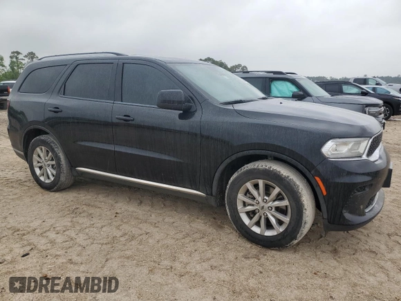 2023 Dodge Durango SXT with VIN 1C4RDHAG3PC612563, listed as a Copart auction lot 52646705 with 44,187 mi miles and Clean title. Bid and sale history available at DreamBid. Image 4.