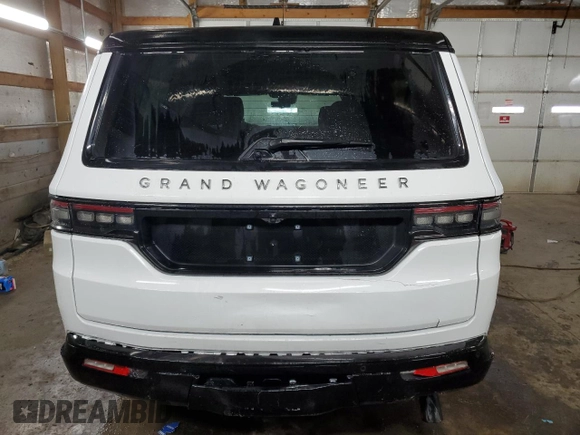 2024 Jeep Grand Wagoneer Series II z VIN 1C4SJSFPXRS149913, wystawiony jako Copart lot #44986305 z przebiegiem 20 096 mil mil oraz Czysty tytuł • Clean title. Historia ofert i sprzedaży dostępna na DreamBid. Obrazek 6.