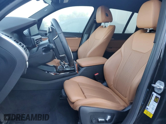 2022 BMW X3 sDrive30i with VIN WBX47DP03NN141698, listed as a Copart auction lot 48747865 with 36,094 mi miles and Non Repairable. Bid and sale history available at DreamBid. Image 7.