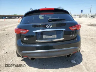 2013 Infiniti FX with VIN JN8CS1MU0DM141129, listed as a Copart auction lot 51896075 with 92,927 mi miles and Salvage Title. Bid and sale history available at carsss.com. Image 6.