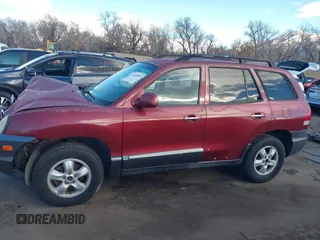 2005 Hyundai Santa Fe GLS with VIN KM8SC73E05U027078, listed as a IAAI auction lot 41265050 with 218,841 mi miles. Bid and sale history available at carsss.com. Image 14.
