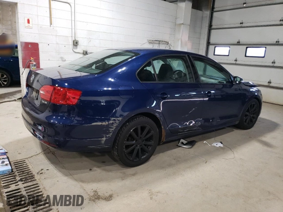 2011 Volkswagen Jetta Sedan SE PZEV with VIN 3VWDZ7AJ1BM097455, listed as a Copart auction lot 51992845 with 177,439 mi miles and Salvage Title. Bid and sale history available at carsss.com. Image 3.