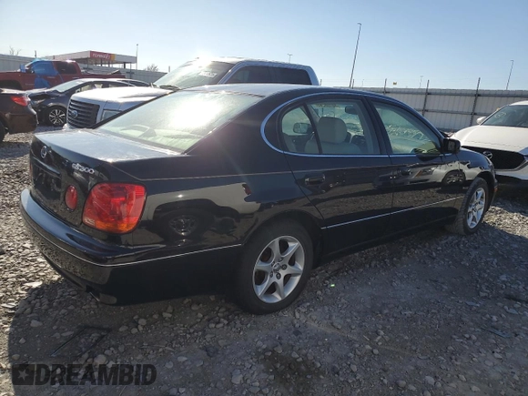 2004 Lexus GS 300 z VIN JT8BD69S940197341, wystawiony jako Copart lot #50106285 z przebiegiem 161 390 mil mil oraz Czysty tytuł • Clean title. Historia ofert i sprzedaży dostępna na DreamBid. Obrazek 3.