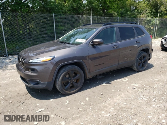 2018 Jeep Cherokee Latitude with VIN 1C4PJLCB0JD542364, listed as a Copart auction lot 59281985 with 129,154 mi miles and Salvage title. Bid and sale history available at DreamBid. Image 1.