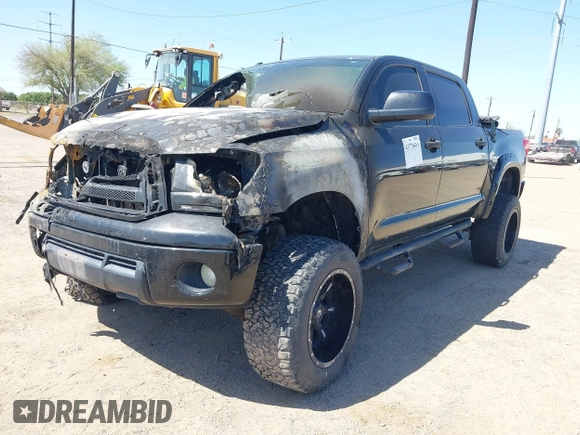 2011 Toyota Tundra 4WD Truck with VIN 5TFDW5F11BX182122, listed as a IAAI auction lot 41776414 with 1 mi miles. Bid and sale history available at carsss.com. Image 2.