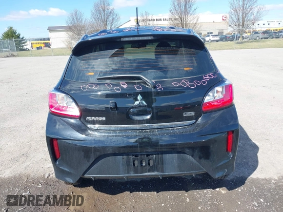 2024 Mitsubishi Mirage ES z VIN ML32AUHJ3RH005771, wystawiony jako IAAI lot #41794179 z przebiegiem 10 879 mil mil oraz . Historia ofert i sprzedaży dostępna na DreamBid. Obrazek 16.