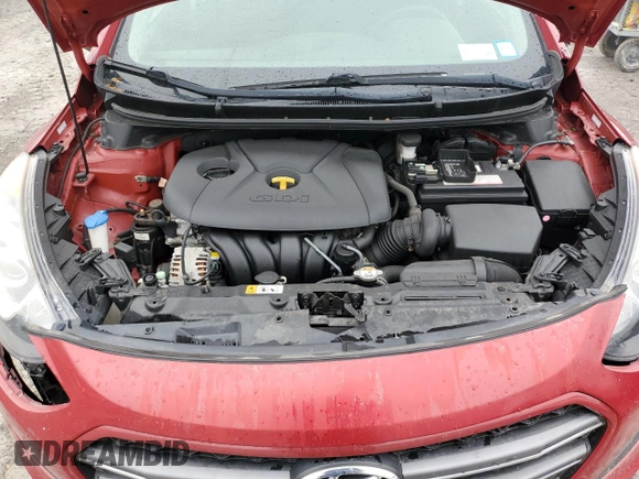 2017 Hyundai Elantra z VIN KMHD35LH7HU377089, wystawiony jako Copart lot #55217705 z przebiegiem 83 467 mil mil oraz Szkoda całkowita • Salvage title. Historia ofert i sprzedaży dostępna na DreamBid. Obrazek 11.