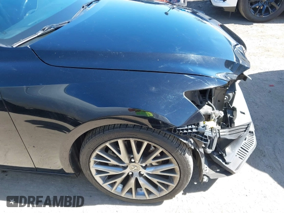 2015 Lexus IS 250 with VIN JTHBF1D20F5065532, listed as a IAAI auction lot 41708326 with 121,920 mi miles. Bid and sale history available at carsss.com. Image 18.