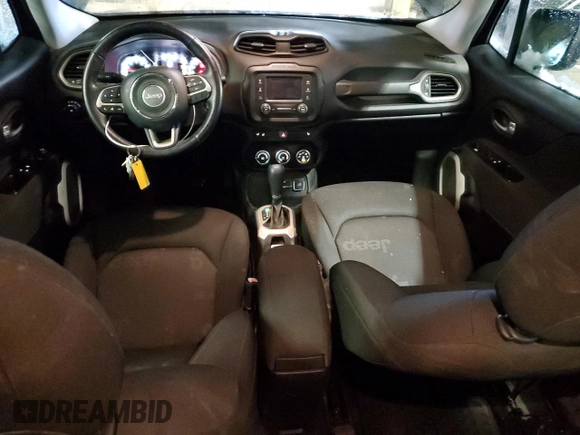 2016 Jeep Renegade Latitude with VIN ZACCJABT0GPE38996, listed as a Copart auction lot 47654595 with 119,193 mi miles and Salvage Title. Bid and sale history available at carsss.com. Image 8.