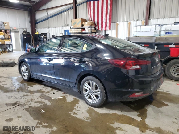 2020 Hyundai Elantra SEL with VIN 5NPD84LF7LH632924, listed as a Copart auction lot 46822905 with 96,562 mi miles and Salvage Title. Bid and sale history available at carsss.com. Image 2.