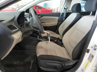 2022 Hyundai Accent SE with VIN 3KPC24A63NE175679, listed as a Copart auction lot 51227595 with 50,987 mi miles and Clean Title. Bid and sale history available at carsss.com. Image 7.