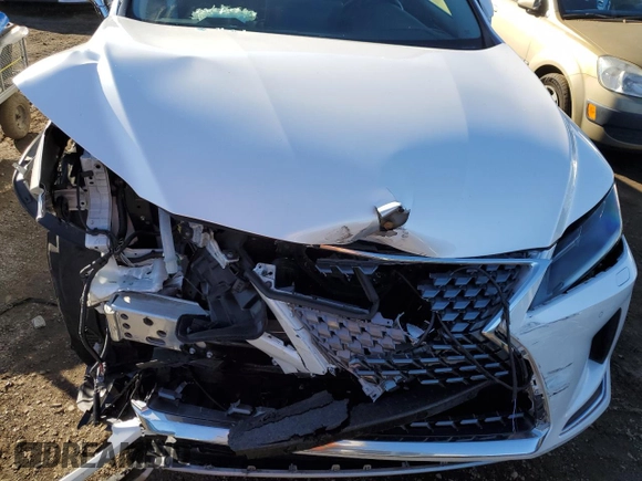 2020 Lexus RX with VIN 2T2AGMDA1LC045416, listed as a Copart auction lot 87016254 with 47,355 mi miles and Salvage Title. Bid and sale history available at carsss.com. Image 12.