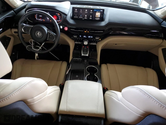 2024 Acura MDX Advance with VIN 5J8YE1H89RL017218, listed as a Copart auction lot 51712035 with 21,906 mi miles and Salvage title. Bid and sale history available at DreamBid. Image 8.