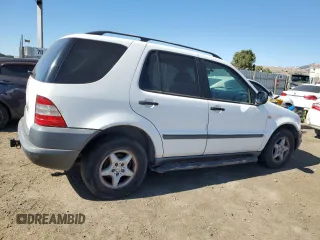 1999 Mercedes-Benz M-Class with VIN 4JGAB54E1XA136722, listed as a Copart auction lot 67978754 with 169,920 mi miles and Clean Title. Bid and sale history available at carsss.com. Image 3.