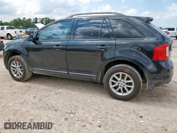 2013 Ford Edge SE with VIN 2FMDK3GC6DBC37458, listed as a Copart auction lot 60228945 with 156,410 mi miles and Salvage title. Bid and sale history available at DreamBid. Image 2.