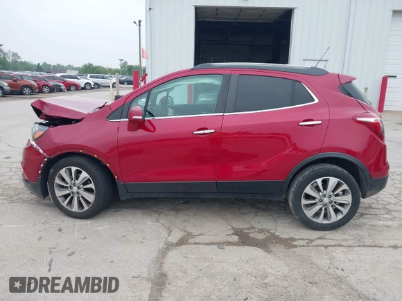 2017 Buick Encore Preferred z VIN KL4CJASB0HB156287, wystawiony jako IAAI lot #42444490 z przebiegiem 39 058 mil mil oraz . Historia ofert i sprzedaży dostępna na DreamBid. Obrazek 15.