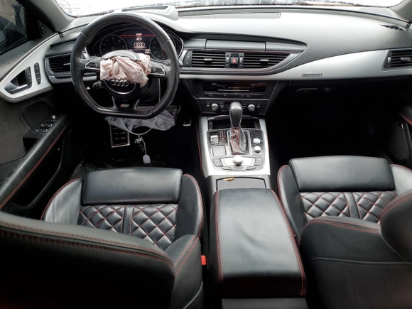 2017 Audi A7 Premium Plus with VIN WAUW3AFC8HN057244, listed as a Copart auction lot 67663093 with 71,283 mi miles. Bid and sale history available at carsss.com. Image 8.