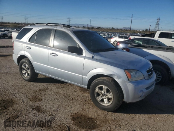 2005 Kia Sorento LX with VIN KNDJC733X55487373, listed as a Copart auction lot 42855055 with 154,080 mi miles and Clean Title. Bid and sale history available at carsss.com. Image 4.