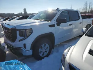 2024 GMC Sierra 1500 Pro with VIN 1GTUUAED4RZ326142, listed as a Copart auction lot 86188834 with 2,114 mi miles and Non Repairable. Bid and sale history available at carsss.com. Image 1.