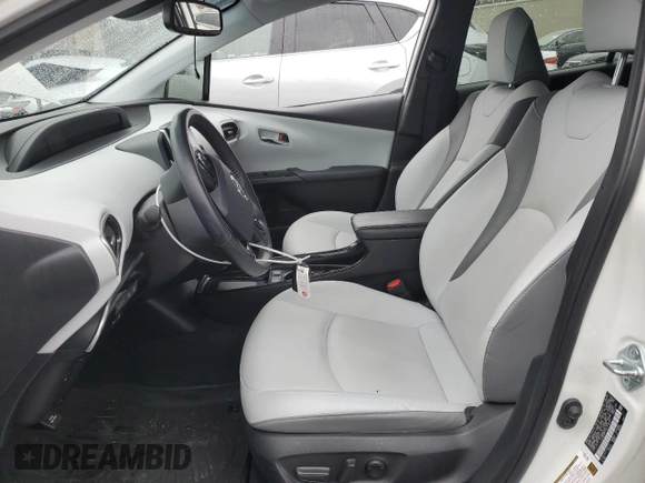 2020 Toyota Prius LE with VIN JTDKARFP0L3154371, listed as a Copart auction lot 51844005 with 34,134 mi miles and Salvage Title. Bid and sale history available at DreamBid. Image 7.