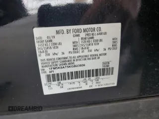 2019 Ford Police Interceptor Utility z VIN 1FM5K8AT5KGB23936, wystawiony jako Copart lot #64471014 z przebiegiem Nie podano mil oraz Szkoda całkowita • Salvage title. Historia ofert i sprzedaży dostępna na DreamBid. Obrazek 13.