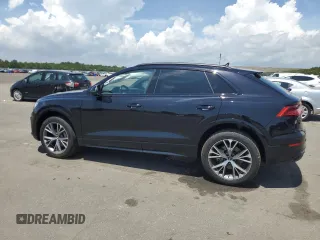 2021 Audi Q8 Premium z VIN WA1AVAF14MD036181, wystawiony jako Copart lot #58055543 z przebiegiem 20 312 mil mil oraz . Historia ofert i sprzedaży dostępna na DreamBid. Obrazek 2.