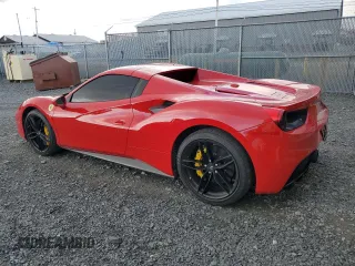 2017 Ferrari 488 z VIN ZFF80AMA6H0228173, wystawiony jako Copart lot #77401204 z przebiegiem 16 556 mil mil oraz Tytuł czysty. Historia ofert i sprzedaży dostępna na DreamBid. Obrazek 2.