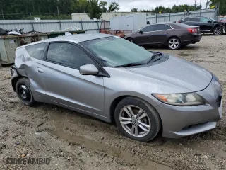 2011 Honda CR-Z EX with VIN JHMZF1D65BS000799, listed as a Copart auction lot 72011574 with 142,947 mi miles and Salvage Title. Bid and sale history available at carsss.com. Image 4.