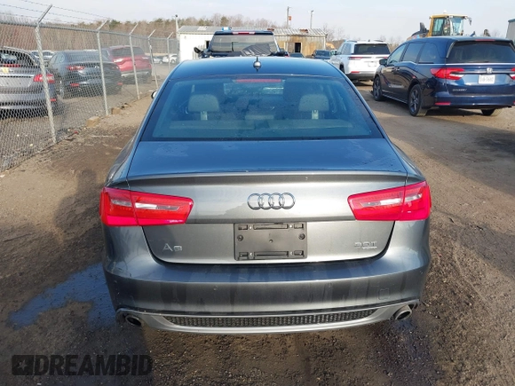 2014 Audi A6 Prestige with VIN WAUHGBFC8EN104920, listed as a IAAI auction lot 41827864 with 70,289 mi miles and . Bid and sale history available at DreamBid. Image 16.