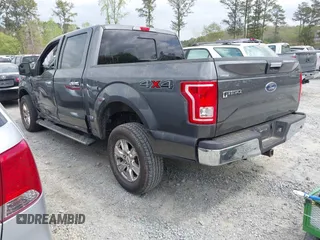 2017 Ford F-150 XL with VIN 1FTEW1EF3HFC44905, listed as a IAAI auction lot 41911628 with 66,413 mi miles. Bid and sale history available at carsss.com. Image 3.
