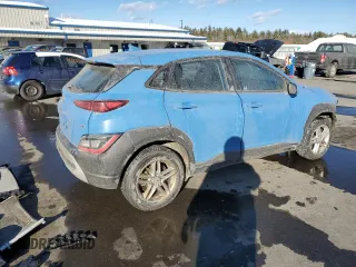 2022 Hyundai Kona SE with VIN KM8K2CAB5NU768606, listed as a Copart auction lot 43976075 with 73,079 mi miles and Salvage Title. Bid and sale history available at carsss.com. Image 3.