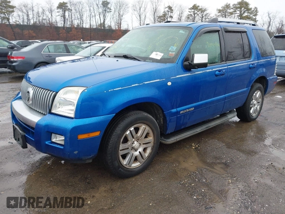 2010 Mercury Mountaineer Premier with VIN 4M2EN4JE4AUJ00325, listed as a IAAI auction lot 41604775 with 999,999 mi miles. Bid and sale history available at carsss.com. Image 2.