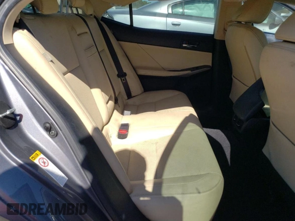 2015 Lexus IS 250 with VIN JTHBF1D28F5079775, listed as a Copart auction lot 57667535 with 182,851 mi miles and Non repairable. Bid and sale history available at DreamBid. Image 10.