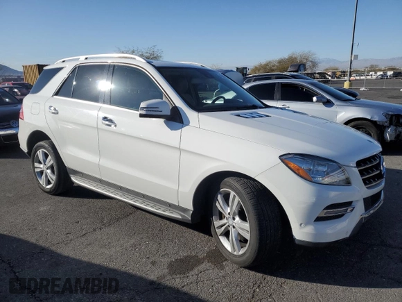 2014 Mercedes-Benz M 350 with VIN 4JGDA5JBXEA382921, listed as a Copart auction lot 45606495 with 135,987 mi miles and Salvage Title. Bid and sale history available at DreamBid. Image 4.