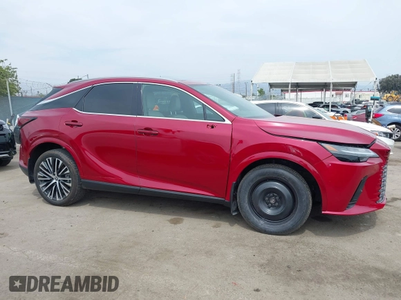 2023 Lexus RX 350h z VIN 2T2BBMCA9PC014179, wystawiony jako IAAI lot #42375208 z przebiegiem 9525 mil mil oraz . Historia ofert i sprzedaży dostępna na DreamBid. Obrazek 13.
