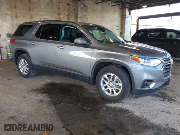2021 Chevrolet Traverse LT Cloth z VIN 1GNEVGKW6MJ239805, wystawiony jako IAAI lot #42019868 z przebiegiem 31 108 mil mil oraz . Historia ofert i sprzedaży dostępna na DreamBid. Obrazek 1.