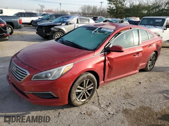 2017 Hyundai Sonata 2.4L with VIN 5NPE24AF7HH512380, listed as a Copart auction lot 84709714 with 161,747 mi miles and Salvage Title. Bid and sale history available at carsss.com. Image 1.