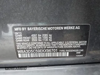 2014 BMW 3 Series 328d xDrive with VIN WBA3D5C59EKX96701, listed as a IAAI auction lot 40716972 with 163,775 mi miles. Bid and sale history available at carsss.com. Image 9.