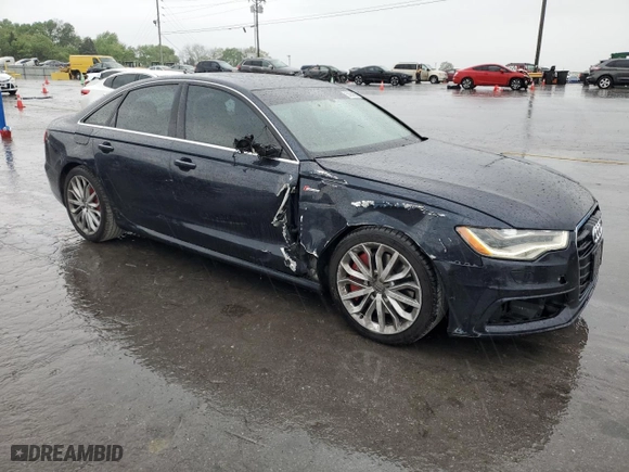 2012 Audi A6 3.0T Prestige with VIN WAUBGAFC3CN007282, listed as a Copart auction lot 53964355 with 145,743 mi miles and Salvage Title. Bid and sale history available at carsss.com. Image 4.