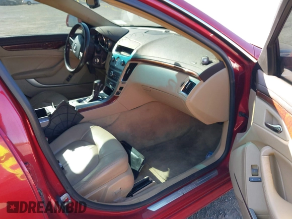 2008 Cadillac CTS RWD w/1SA with VIN 1G6DM577880116793, listed as a IAAI auction lot 42142190 with 191,567 mi miles. Bid and sale history available at carsss.com. Image 5.