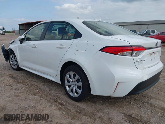2024 Toyota Corolla Hybrid LE with VIN JTDBCMFE3R3048792, listed as a IAAI auction lot 41915869 with 22,899 mi miles. Bid and sale history available at carsss.com. Image 3.